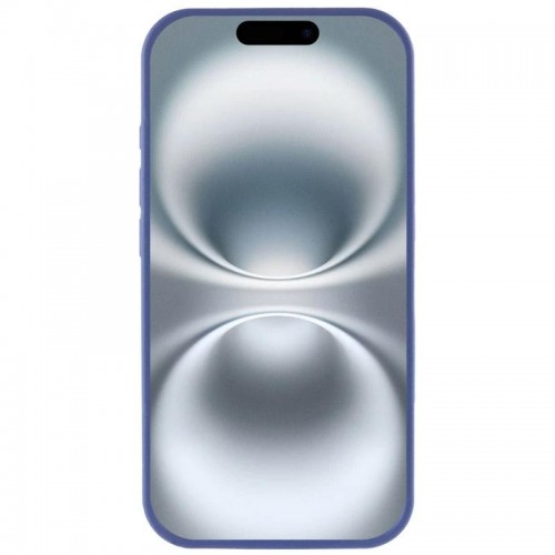 Чехол Silicone Case Full Protective (AA) для Apple iPhone 16e (6.1") Синий / Deep navy