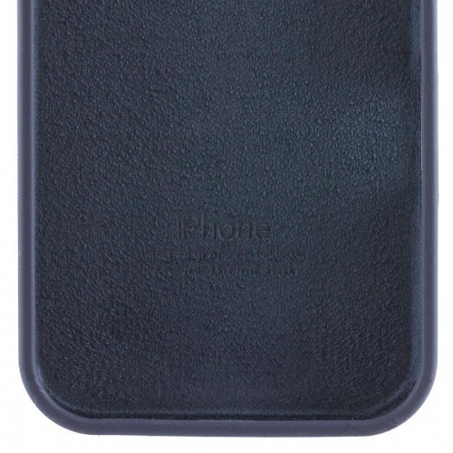 Чехол Silicone Case Full Protective (AA) для Apple iPhone 16e (6.1") Тёмно-синий / Midnight blue