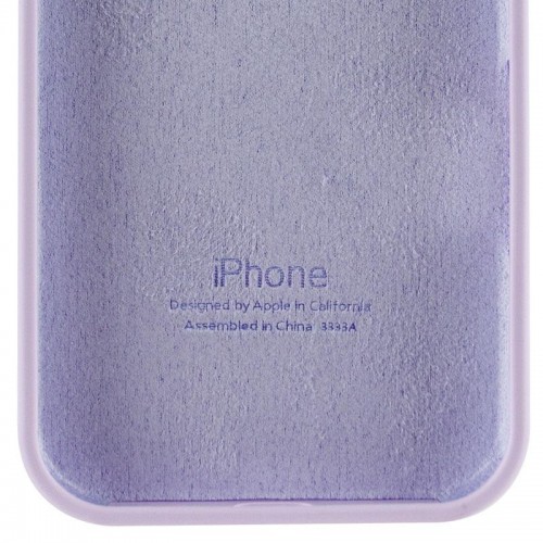 Чехол Silicone Case Full Protective (AA) для Apple iPhone 16e (6.1") Сиреневый / Lilac