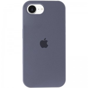 Чехол Silicone Case Full Protective (AA) для Apple iPhone 16e (6.1") Серый / Lavender Gray