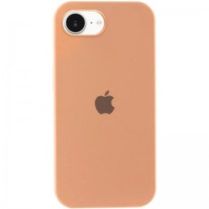 Чохол Silicone Case Full Protective (AA) для Apple iPhone 16e (6.1") Помаранчевий / Cantaloupe