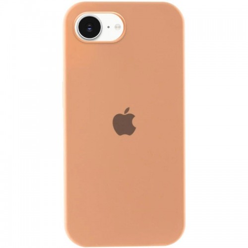 Чохол Silicone Case Full Protective (AA) для Apple iPhone 16e (6.1") Помаранчевий / Cantaloupe