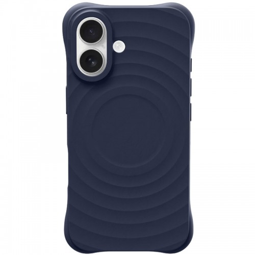 Чохол TPU Orbit with MagSafe для Apple iPhone 16 (6.1") Dark Blue