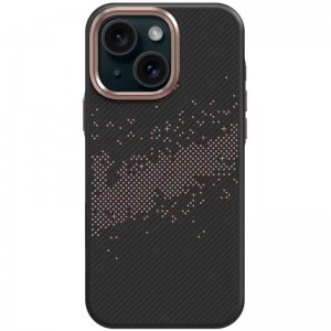 TPU чохол Monzo (MagFit) для Apple iPhone 15 (6.1") Titanium gold