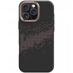 TPU чохол Monzo (MagFit) для Apple iPhone 16 Pro (6.3") Titanium gold