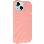 Чехол TPU MonoWave для Apple iPhone 15 (6.1") Розовый