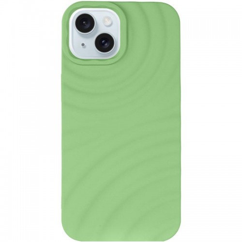 Чохол TPU MonoWave для Apple iPhone 15 (6.1") Light Green