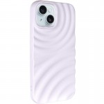 Чехол TPU MonoWave для Apple iPhone 15 (6.1") Белый