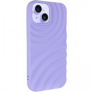 Чохол TPU MonoWave для Apple iPhone 15 (6.1") Light Blue