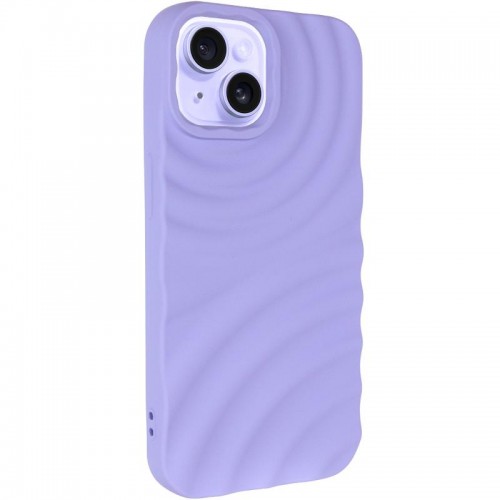 Чохол TPU MonoWave для Apple iPhone 15 (6.1") Light Blue