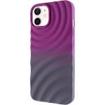 Чехол TPU ColorWave для Apple iPhone 11 (6.1") Фиолетовый / Серый
