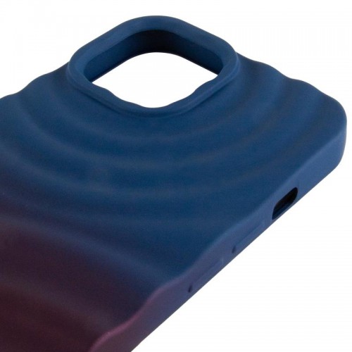 Чохол TPU ColorWave для Apple iPhone 12 Pro / 12 (6.1") Navy Blue / Plum