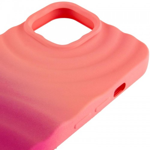 Чехол TPU ColorWave для Apple iPhone 12 Pro / 12 (6.1") Персиковый / Розовый