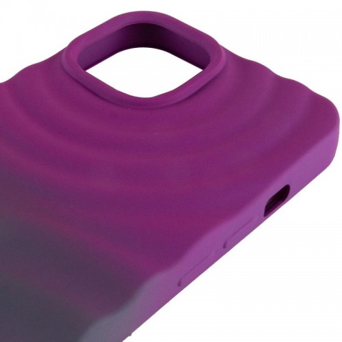 Чехол TPU ColorWave для Apple iPhone 12 Pro / 12 (6.1") Фиолетовый / Серый