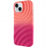 Чехол TPU ColorWave для Apple iPhone 13 / 14 (6.1") Персиковый / Розовый