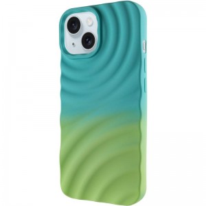 Чохол TPU ColorWave для Apple iPhone 13 / 14 (6.1") Marine Green / Mint