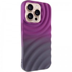 Чохол TPU ColorWave для Apple iPhone 14 Pro Max (6.7") Purple / Gray