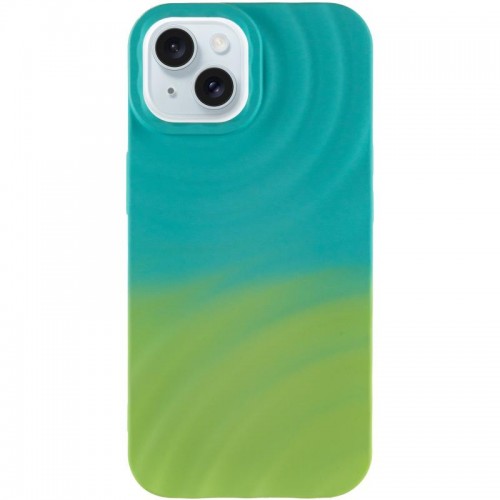 Чохол TPU ColorWave для Apple iPhone 15 (6.1") Marine Green / Mint