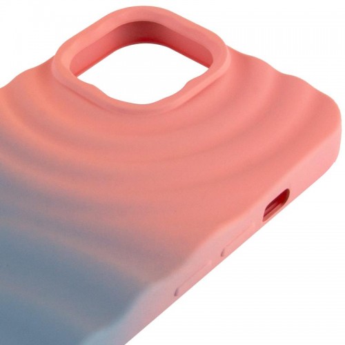 Чохол TPU ColorWave для Apple iPhone 15 (6.1") Peach / Sky