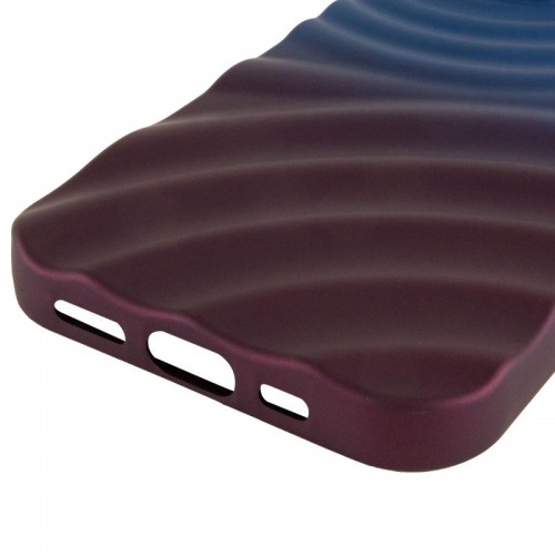 Чохол TPU ColorWave для Apple iPhone 16 (6.1") Navy Blue / Plum
