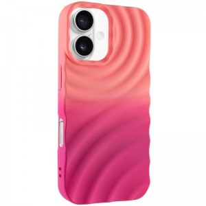 Чохол TPU ColorWave для Apple iPhone 16 (6.1") Peach / Pink