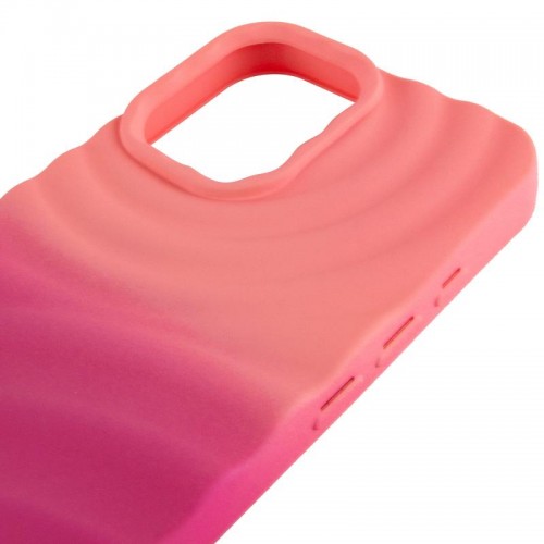 Чехол TPU ColorWave для Apple iPhone 16 (6.1") Персиковый / Розовый