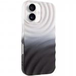 Чехол TPU ColorWave для Apple iPhone 16 (6.1") Белый / Черный