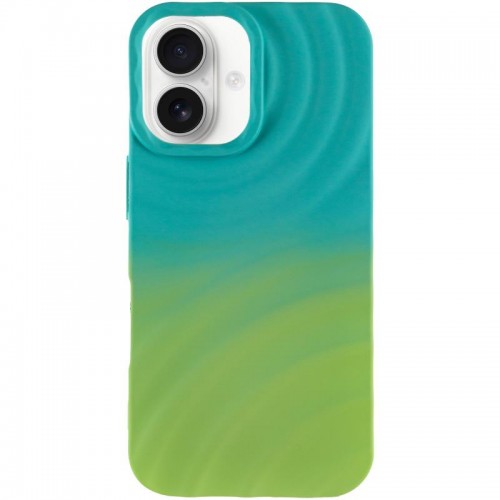 Чохол TPU ColorWave для Apple iPhone 16 (6.1") Marine Green / Mint