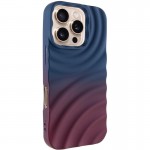 Чохол TPU ColorWave для Apple iPhone 16 Pro (6.3") Navy Blue / Plum