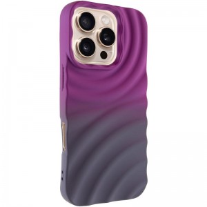 Чохол TPU ColorWave для Apple iPhone 16 Pro Max (6.9") Purple / Gray