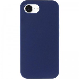 Чохол Silicone Case Full Protective (AA) NO LOGO для Apple iPhone 16e (6.1") Синій / Deep navy