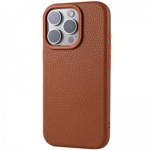 Чохол Syndee with MagSafe для Apple iPhone 16e (6.1") Golden Brown