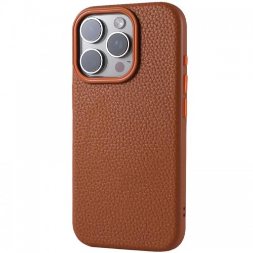 Чохол Syndee with MagSafe для Apple iPhone 16e (6.1") Golden Brown