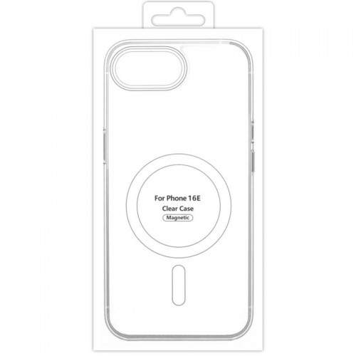 Чохол TPU Clear Case with MagSafe для Apple iPhone 16e (6.1") Clear