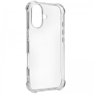 TPU чохол GETMAN Ease logo посилені кути для Apple iPhone 17 (6.3") Безбарвний (прозорий)