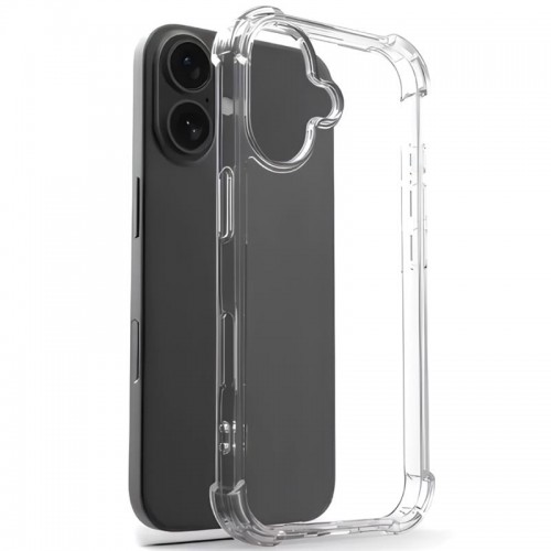 TPU чохол GETMAN Ease logo посилені кути для Apple iPhone 17 (6.3") Безбарвний (прозорий)
