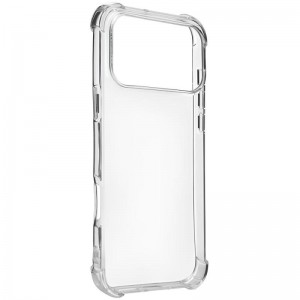 TPU чохол GETMAN Ease logo посилені кути для Apple iPhone 17 Pro (6.3") Безбарвний (прозорий)