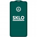 Защитное стекло SKLO 5D (тех.упак) для Apple iPhone 17 Air (6.5") Черный
