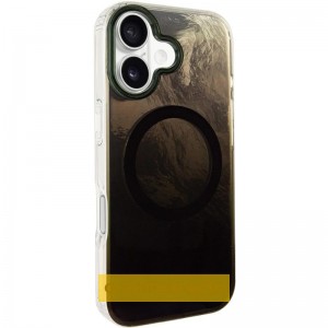 Чохол TPU Shiny Mountain (MagFit) для Apple iPhone 17 (6.3") Black