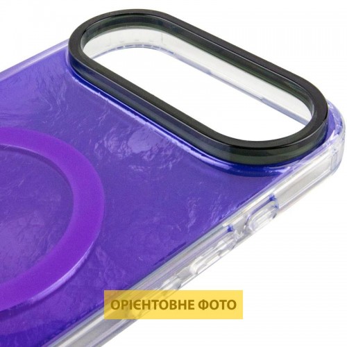 Чехол TPU Shiny Mountain (MagFit) для Apple iPhone 17 Air (6.5") Фиолетовый
