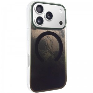 Чохол TPU Shiny Mountain (MagFit) для Apple iPhone 17 Pro (6.3") Black