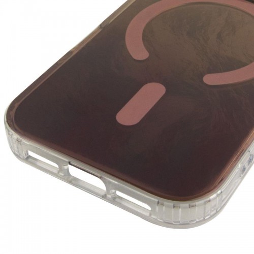 Чохол TPU Shiny Mountain (MagFit) для Apple iPhone 17 Pro (6.3") Chocolate