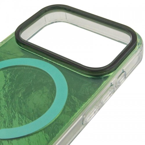Чехол TPU Shiny Mountain (MagFit) для Apple iPhone 17 Pro Max (6,9") Green