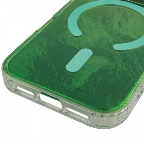 Чехол TPU Shiny Mountain (MagFit) для Apple iPhone 17 Pro Max (6,9") Green