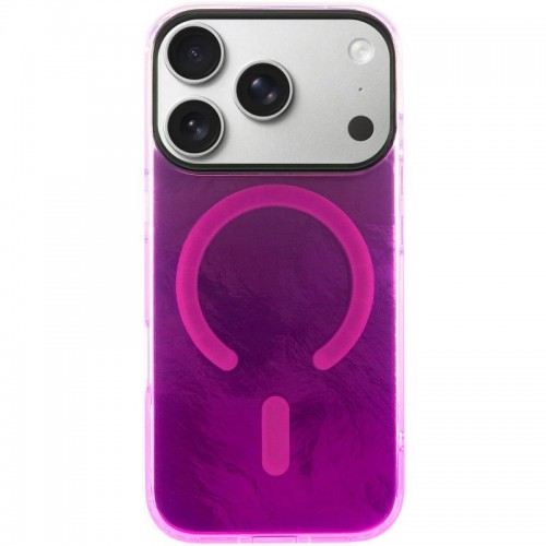 Чехол TPU Shiny Mountain (MagFit) для Apple iPhone 17 Pro Max (6,9") Розовый