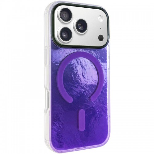 Чехол TPU Shiny Mountain (MagFit) для Apple iPhone 17 Pro Max (6,9") Фиолетовый