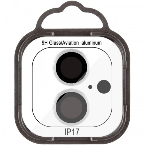 Захисне скло Metal Classic на камеру (у упак.) для Apple iPhone 17 (6.3") Срібний / Silver