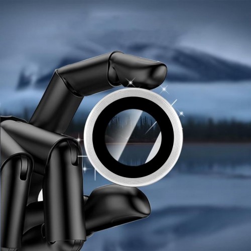 Захисне скло Metal Classic на камеру (у упак.) для Apple iPhone 17 (6.3") Срібний / Silver