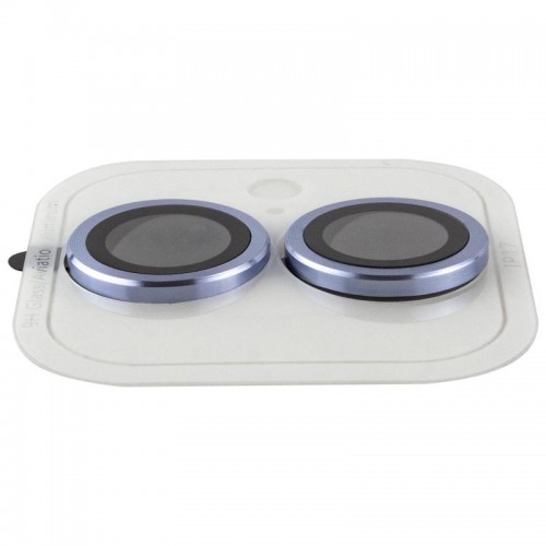 Захисне скло Metal Classic на камеру (у упак.) для Apple iPhone 17 (6.3") Блакитний / Light Blue