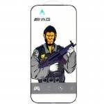 Захисне скло 5D Anti-static Matte (тех.пак) для Apple iPhone 17 Pro (6.3") Чорний